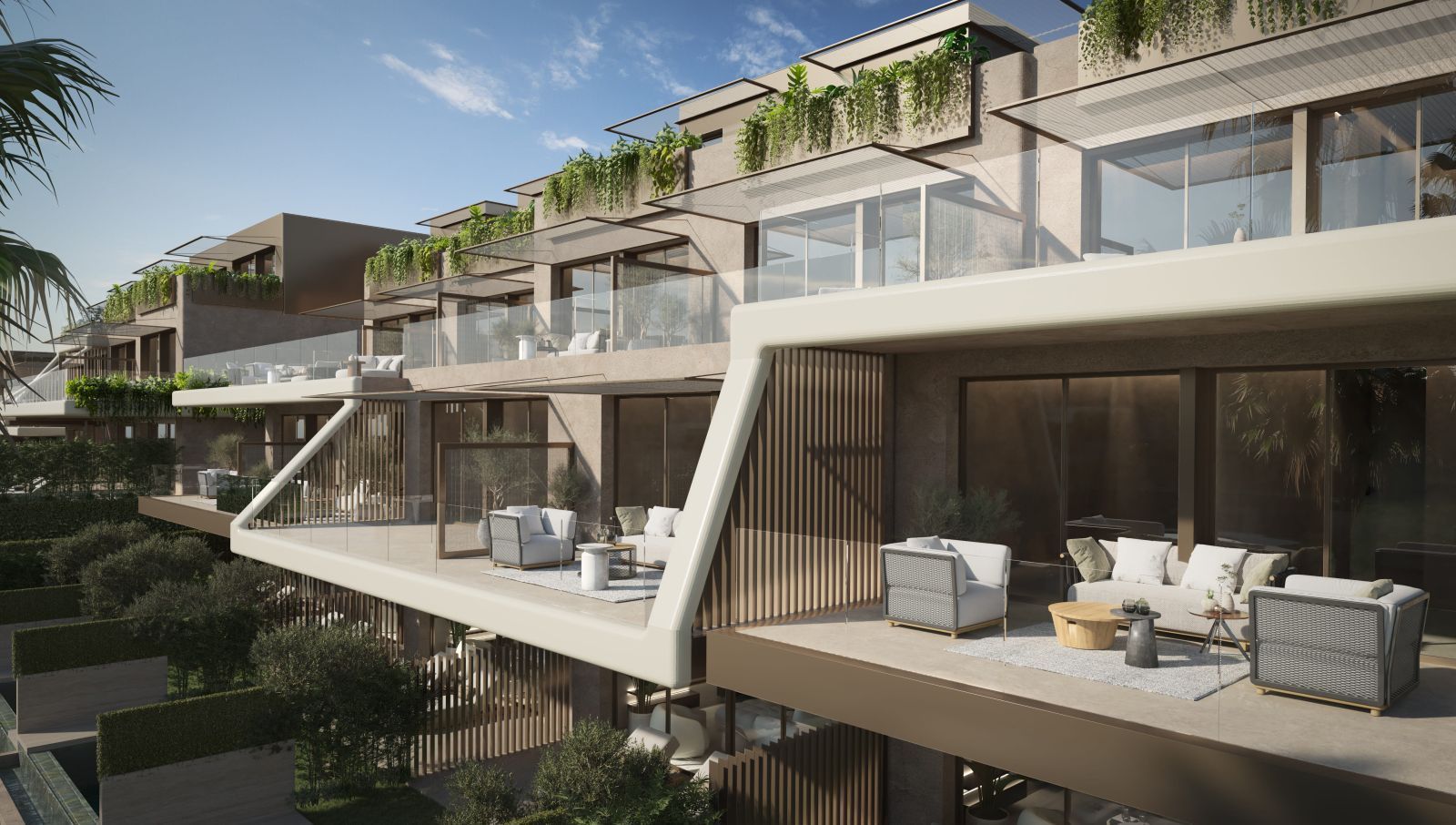 08 modern penthouse with terrace and green roof